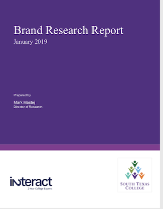 South Texas College Brand Research Report CV1